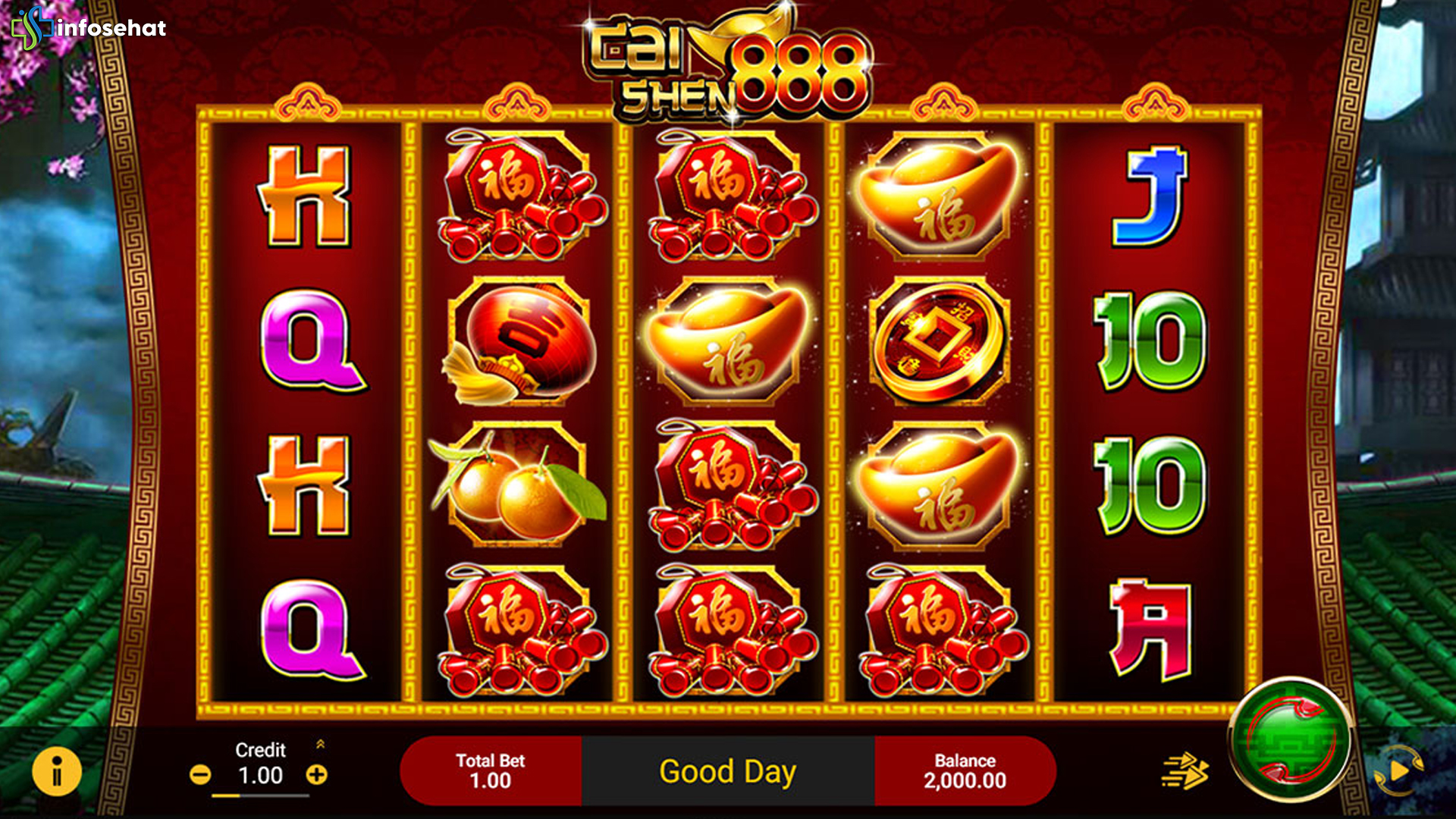 Slot Cai Shen 888: Sambut Keberuntungan dan Harta Dewa