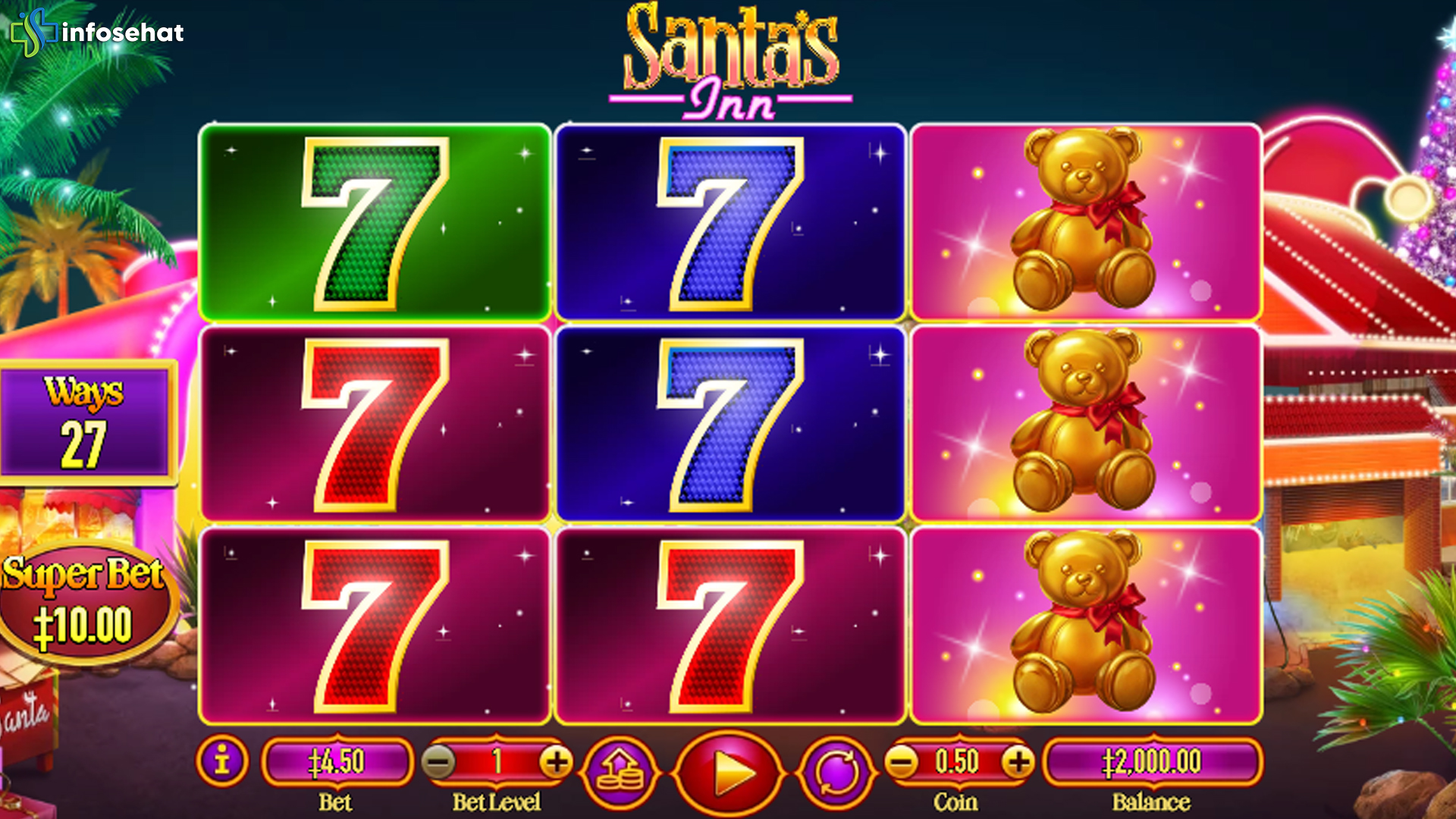 Pakai Link Login Slot Gacor CNNslot dan Menangkan Santa's Inn
