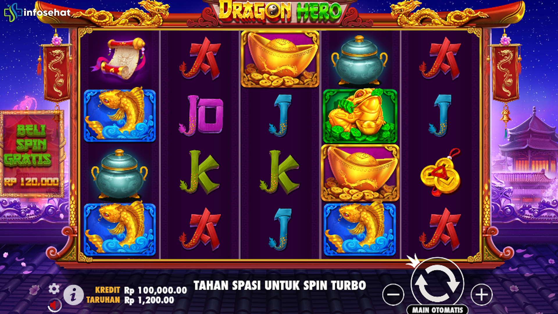 Main Slot Gacor Dragon Hero Sekarang Cuan Makin Deras