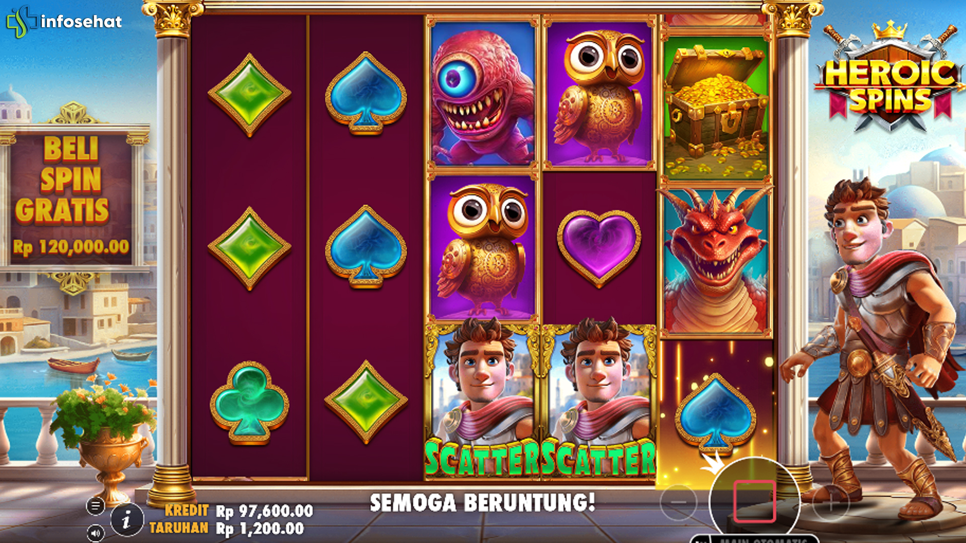 Cnnslot Rilis Heroic Spins dengan 5 Aksi Super Gila Konyol