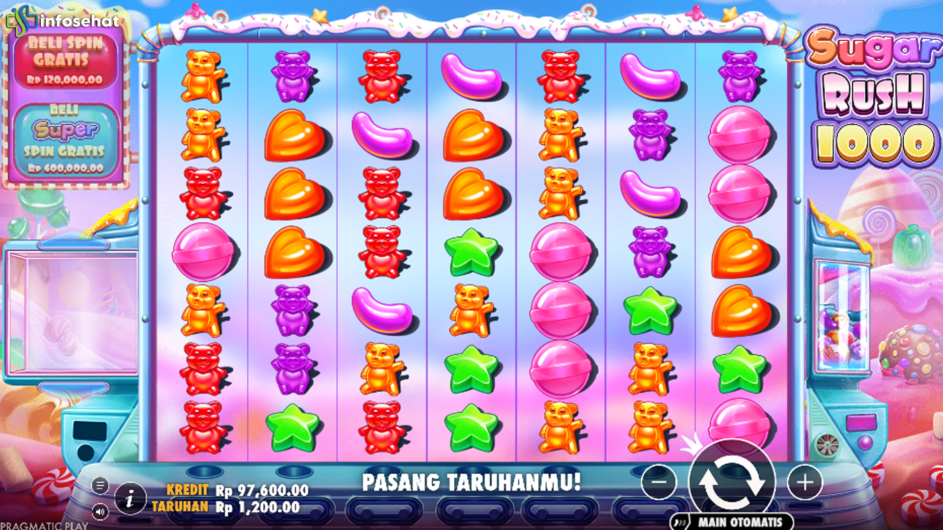 Cnnslot Suguhkan Sensasi Baru di Sugar Rush 1000