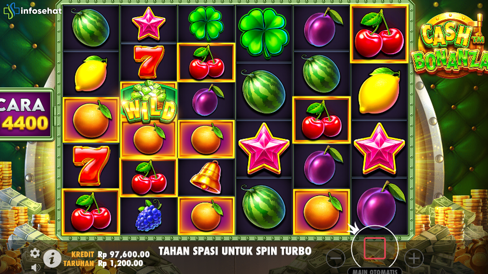 Main Cash Bonanza Auto Maxwin! Slot Gacor Ini Bikin Cuan Gila