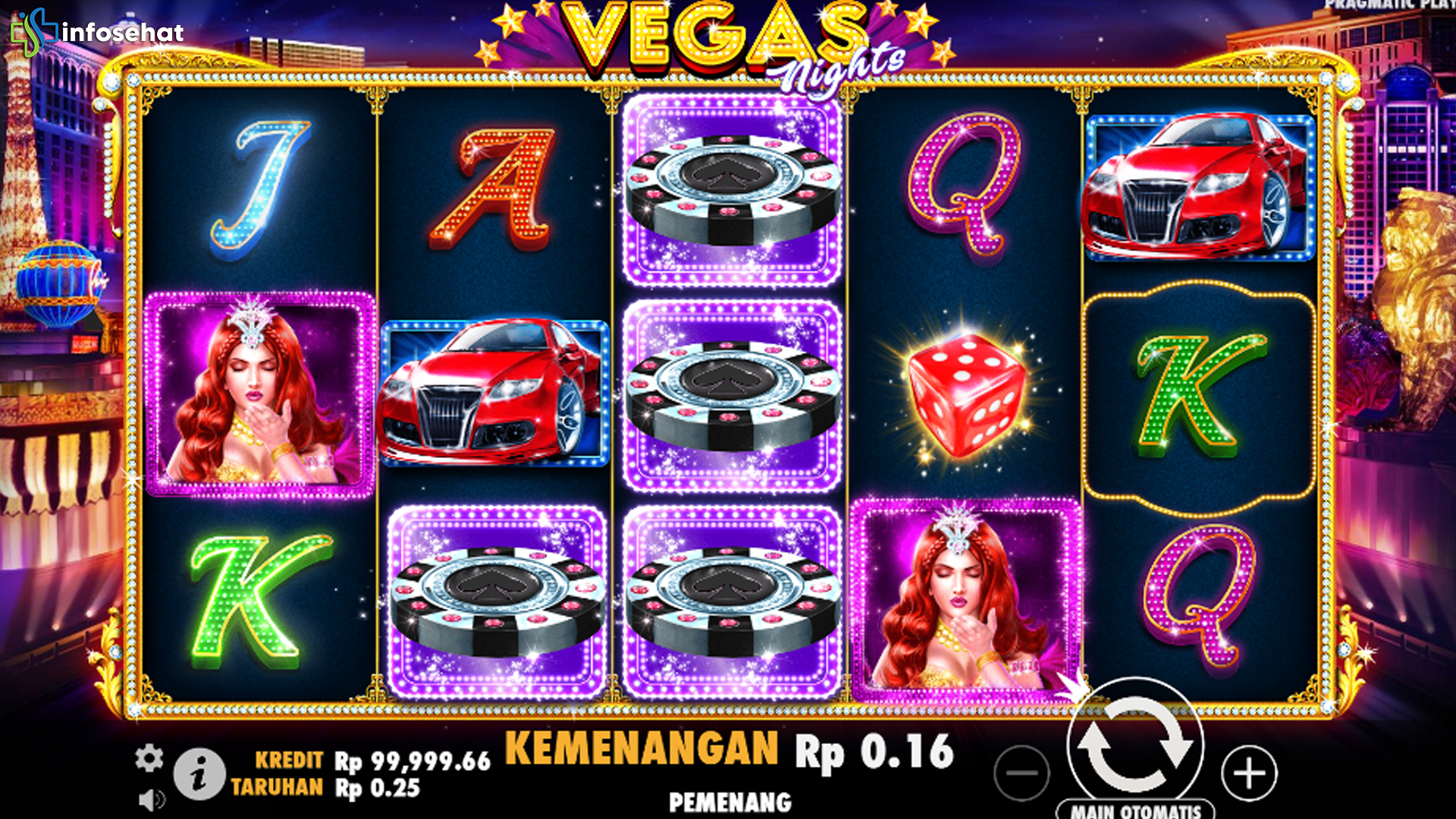 Sensasi Main Slot Online Vegas Nights: Gaya Hidup Sultan