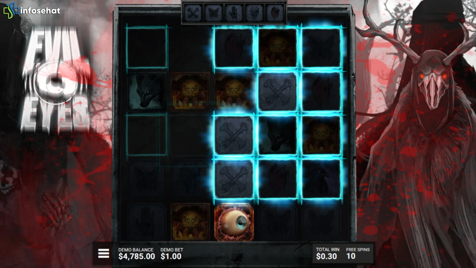 Bocoran 4 Boss Fight Evil Eyes Paling Brutal dan Intense