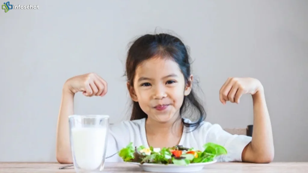 Anak Sehat Dengan 5 Nutrien Penting Termasuk Zat Besi Dan DHA