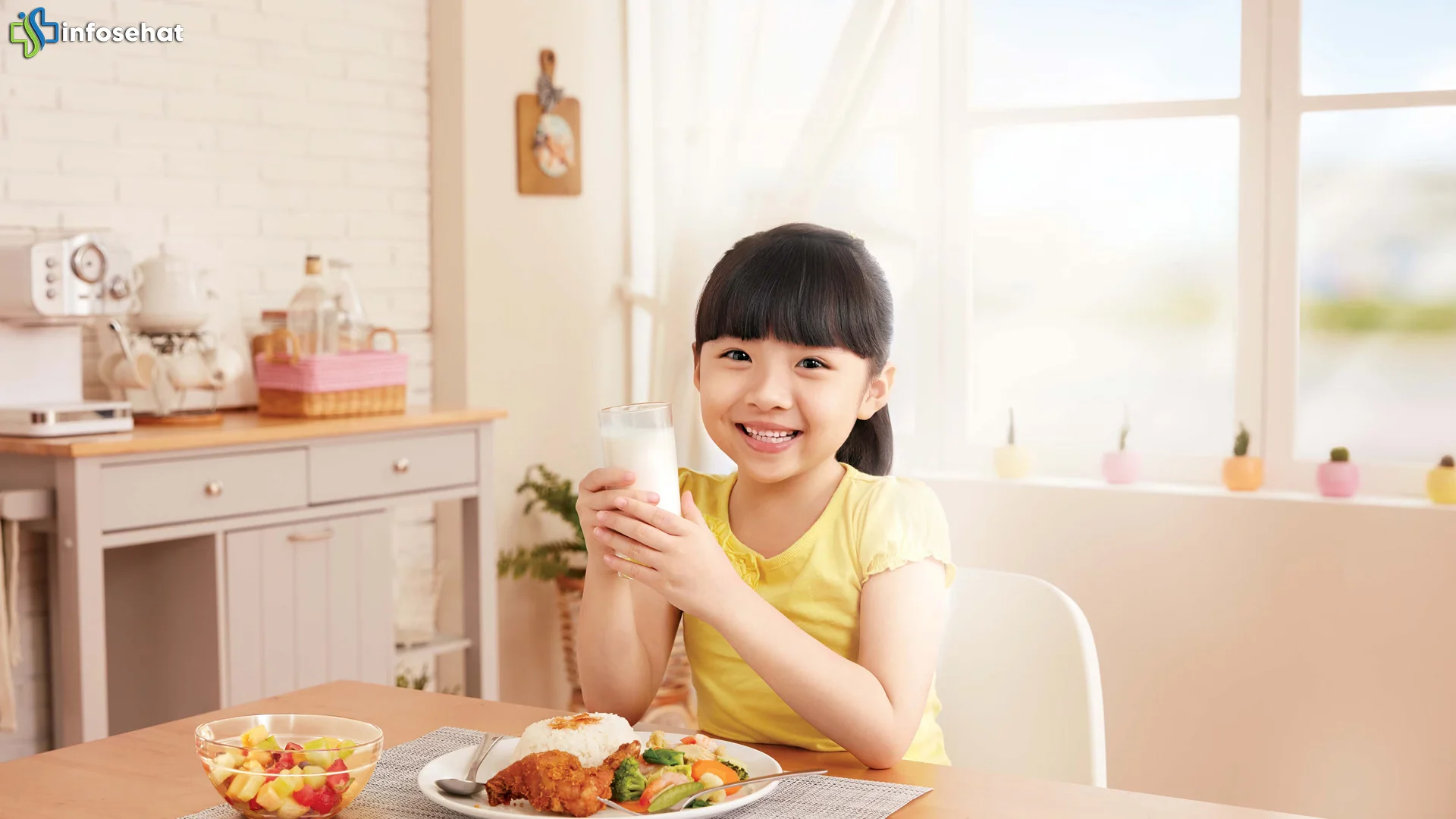 Anak Sehat Dengan 5 Nutrien Penting Termasuk Zat Besi Dan DHA