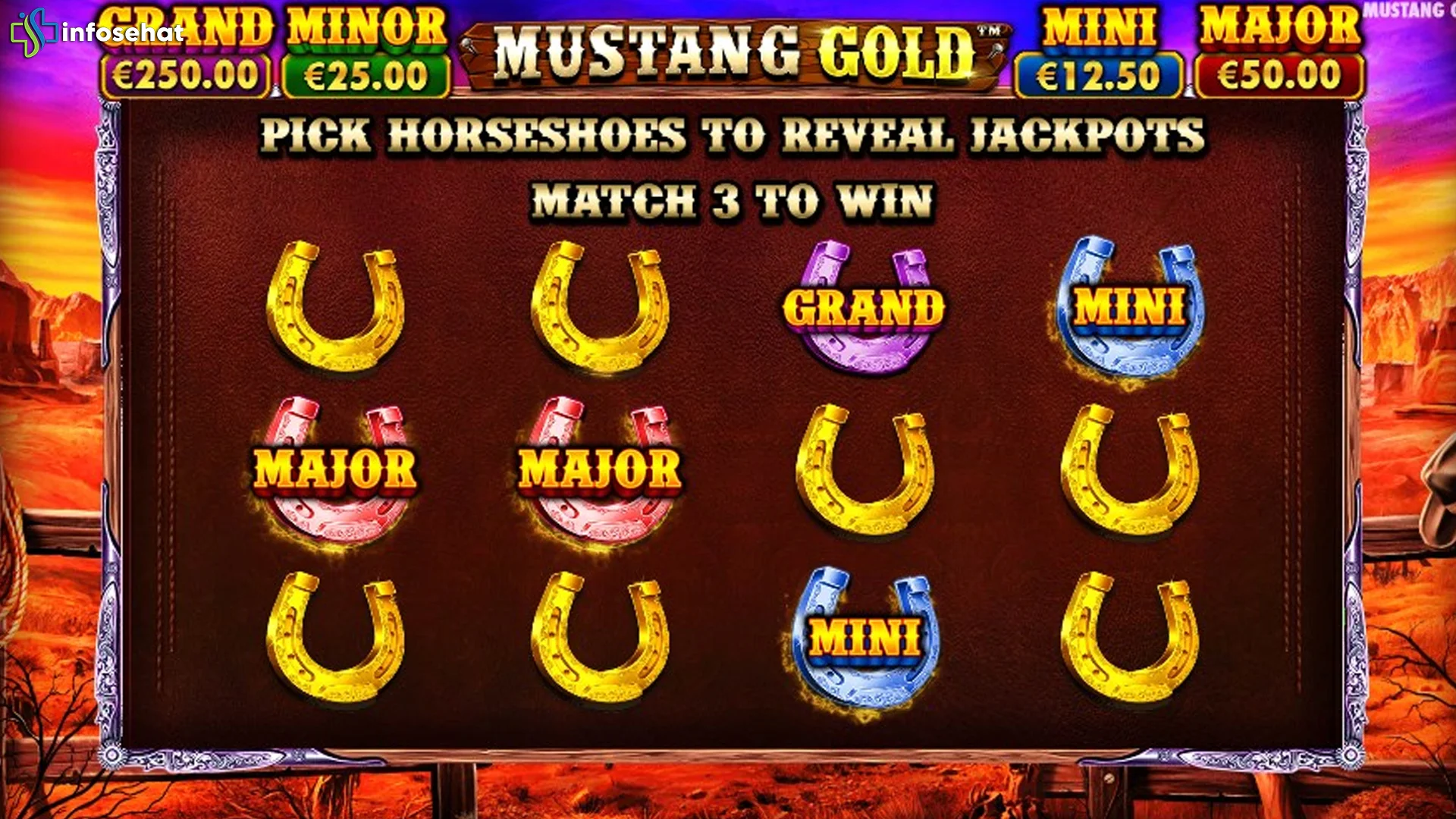 Outlaw Mustang Gold Koboi dengan 4 Jackpot Tersembunyi