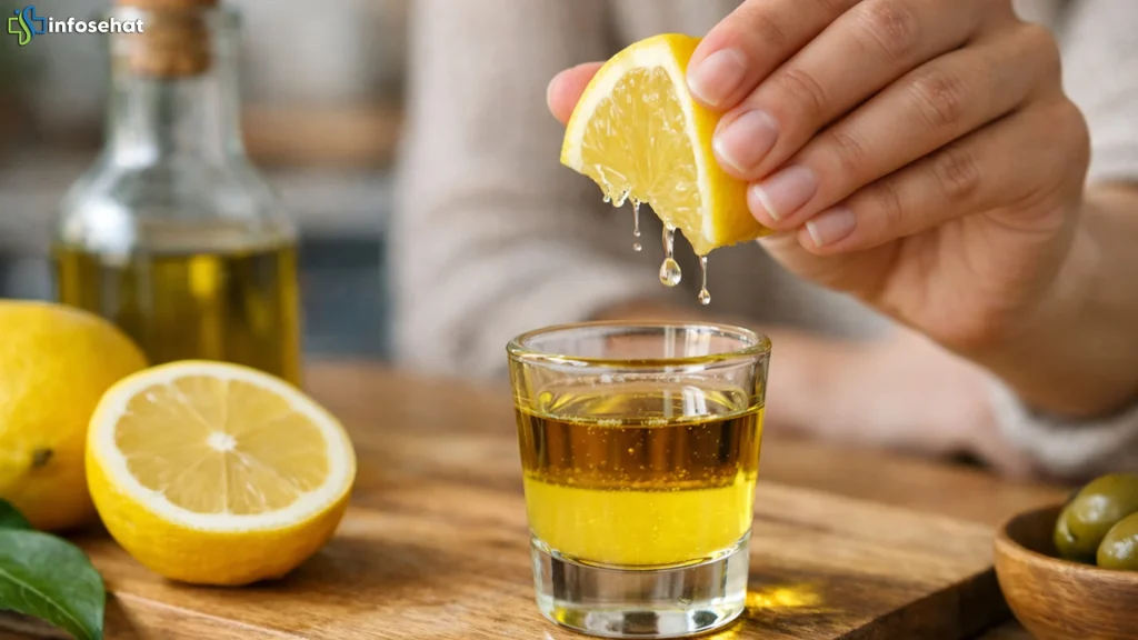 5 Manfaat Baru Minum Minyak Zaitun dengan Air Lemon Bagi Kulit